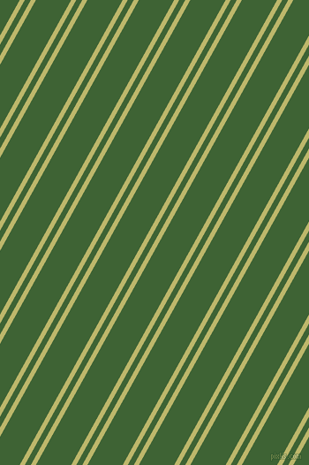 61 degree angle dual striped line, 5 pixel line width, 6 and 35 pixel line spacing, Dark Khaki and Green House dual two line striped seamless tileable