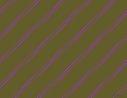44 degree angle dual striped line, 2 pixel line width, 6 and 51 pixel line spacing, Dark Orchid and Costa Del Sol dual two line striped seamless tileable