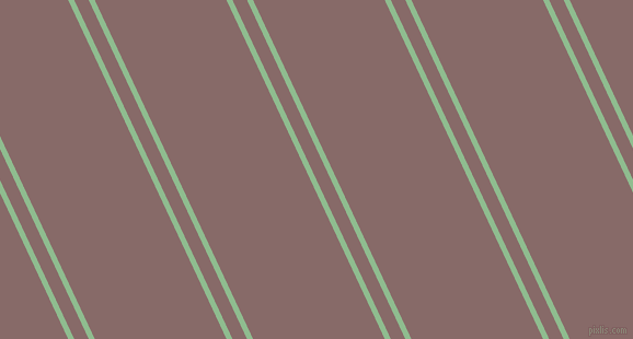 115 degree angles dual stripe lines, 5 pixel lines width, 12 and 109 pixels line spacing, Dark Sea Green and Ferra dual two line striped seamless tileable