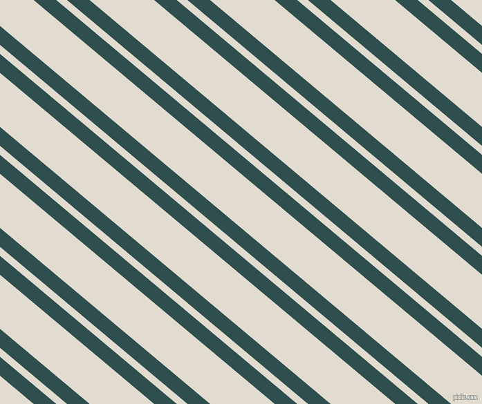 140 degree angle dual stripes lines, 21 pixel lines width, 10 and 60 pixel line spacing, Dark Slate Grey and Merino dual two line striped seamless tileable