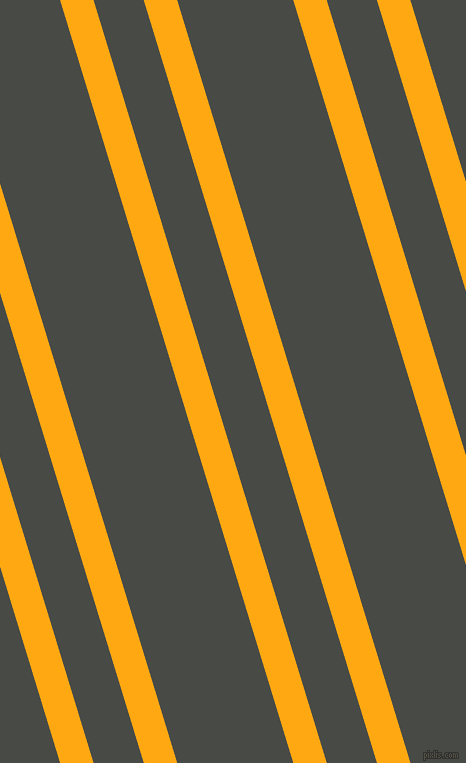 107 degree angles dual stripes lines, 32 pixel lines width, 48 and 111 pixels line spacing, Dark Tangerine and Armadillo dual two line striped seamless tileable