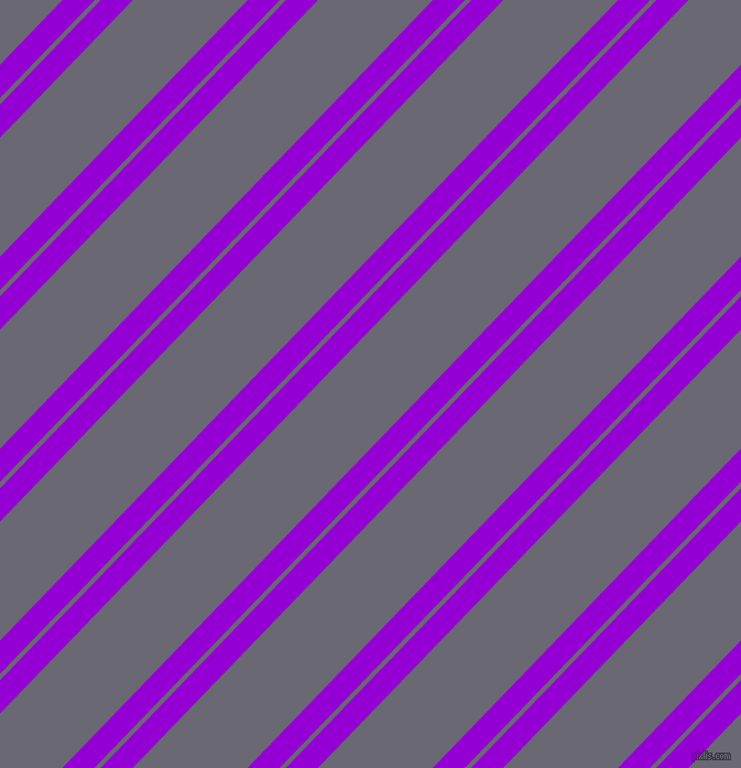 46 degree angle dual stripes lines, 21 pixel lines width, 4 and 75 pixel line spacing, Dark Violet and Dolphin dual two line striped seamless tileable
