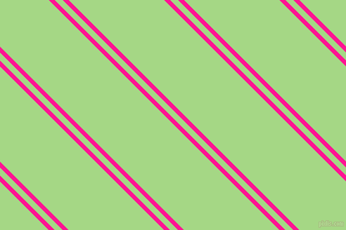 135 degree angle dual striped line, 6 pixel line width, 8 and 96 pixel line spacing, Deep Pink and Feijoa dual two line striped seamless tileable