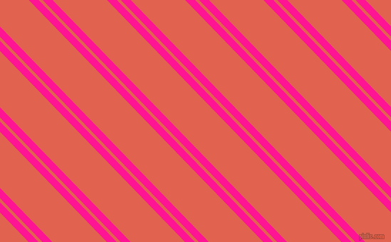 134 degree angle dual stripes lines, 10 pixel lines width, 4 and 55 pixel line spacing, Deep Pink and Flamingo dual two line striped seamless tileable