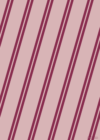74 degree angle dual stripe lines, 8 pixel lines width, 4 and 45 pixel line spacing, Disco and Pink Flare dual two line striped seamless tileable