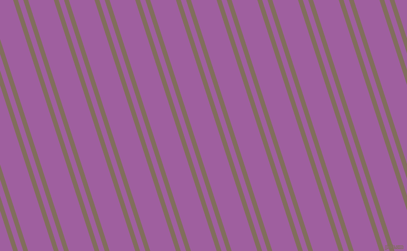 108 degree angles dual stripe lines, 9 pixel lines width, 10 and 48 pixels line spacing, Donkey Brown and Violet Blue dual two line striped seamless tileable