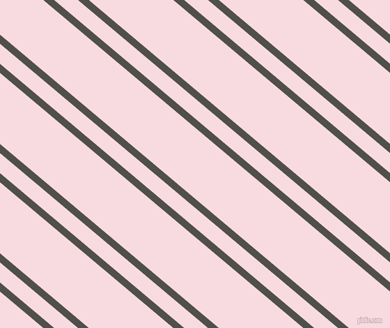 140 degree angle dual striped line, 10 pixel line width, 22 and 78 pixel line spacing, Dune and Carousel Pink dual two line striped seamless tileable