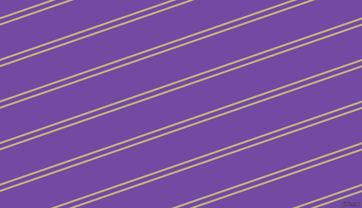 19 degree angles dual striped line, 4 pixel line width, 8 and 64 pixels line spacing, Ecru and Studio dual two line striped seamless tileable
