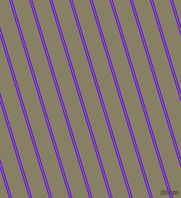 107 degree angle dual stripes line, 2 pixel line width, 2 and 33 pixel line spacing, Electric Indigo and Olive Haze dual two line striped seamless tileable