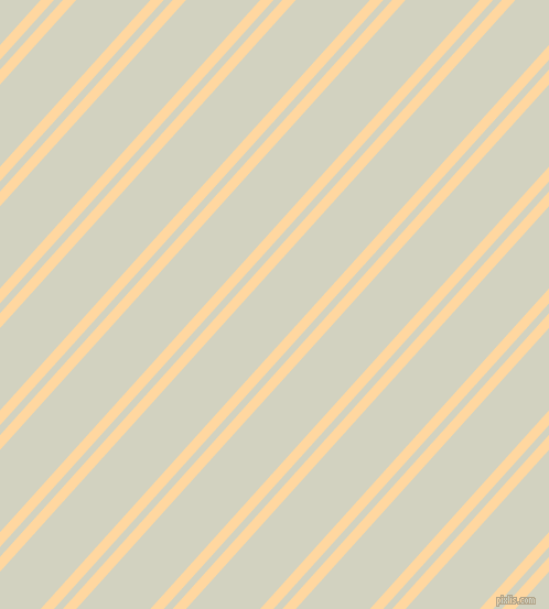48 degree angle dual stripes lines, 9 pixel lines width, 6 and 50 pixel line spacing, Frangipani and Celeste dual two line striped seamless tileable