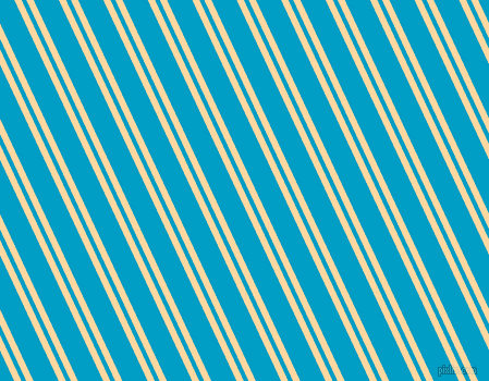 115 degree angle dual striped lines, 6 pixel lines width, 4 and 21 pixel line spacing, Frangipani and Pacific Blue dual two line striped seamless tileable