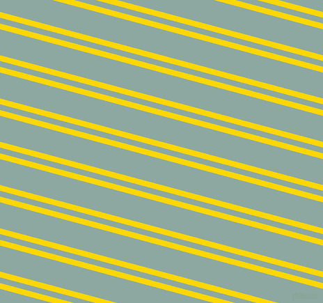 165 degree angles dual stripes line, 8 pixel line width, 8 and 36 pixels line spacing, Gold and Cascade dual two line striped seamless tileable