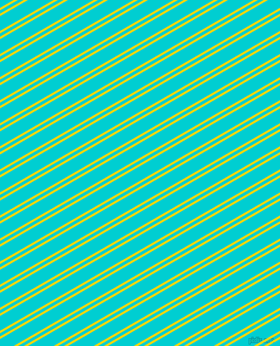 30 degree angles dual stripe lines, 3 pixel lines width, 4 and 18 pixels line spacing, Gold and Dark Turquoise dual two line striped seamless tileable