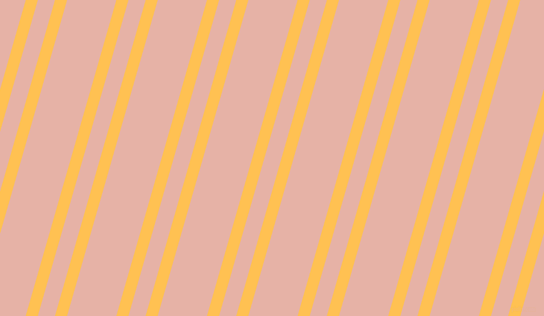74 degree angle dual striped lines, 17 pixel lines width, 24 and 69 pixel line spacing, Golden Tainoi and Shilo dual two line striped seamless tileable