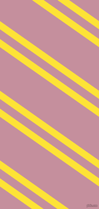 145 degree angles dual stripes line, 22 pixel line width, 26 and 117 pixels line spacing, Gorse and Viola dual two line striped seamless tileable