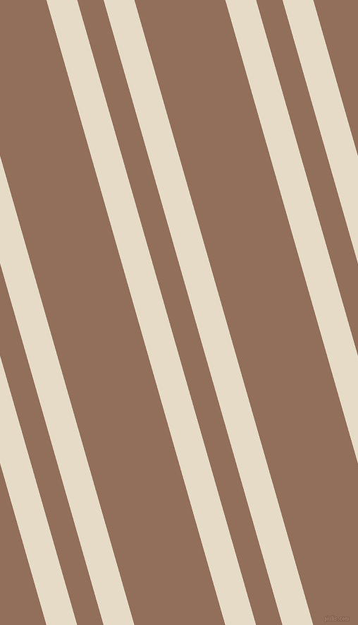106 degree angle dual stripes lines, 42 pixel lines width, 36 and 124 pixel line spacing, Half Spanish White and Beaver dual two line striped seamless tileable