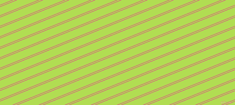 22 degree angle dual stripes line, 1 pixel line width, 4 and 27 pixel line spacing, Hollywood Cerise and Conifer dual two line striped seamless tileable