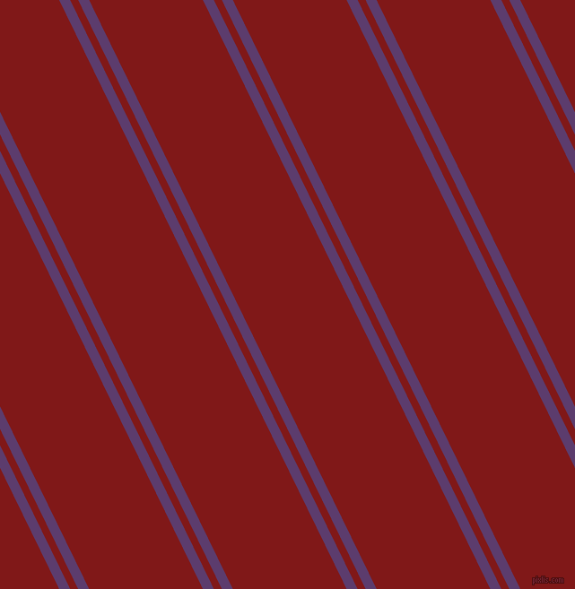 116 degree angles dual stripes line, 11 pixel line width, 8 and 114 pixels line spacing, Honey Flower and Falu Red dual two line striped seamless tileable