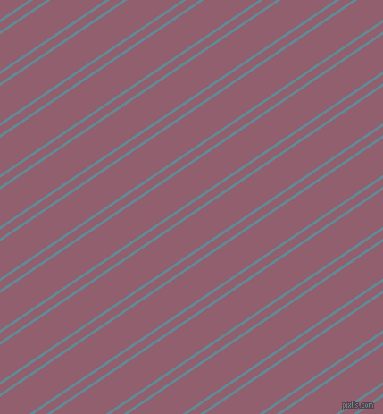 34 degree angles dual stripe line, 3 pixel line width, 8 and 34 pixels line spacing, Horizon and Mauve Taupe dual two line striped seamless tileable