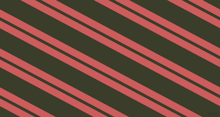 152 degree angle dual striped line, 24 pixel line width, 10 and 62 pixel line spacing, Indian Red and Green Kelp dual two line striped seamless tileable