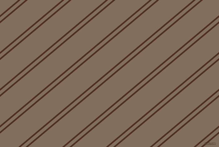 40 degree angles dual striped line, 5 pixel line width, 10 and 71 pixels line spacing, Indian Tan and Donkey Brown dual two line striped seamless tileable