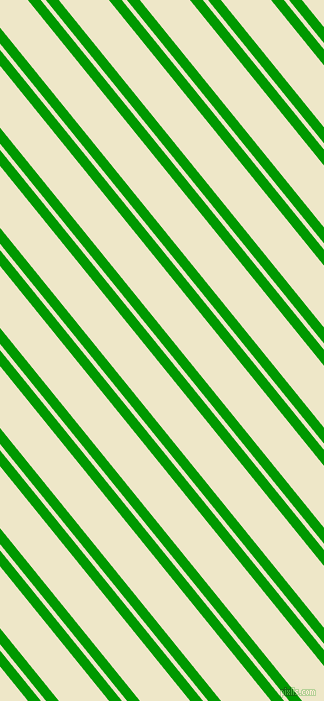 129 degree angle dual striped lines, 10 pixel lines width, 4 and 39 pixel line spacing, Islamic Green and Scotch Mist dual two line striped seamless tileable