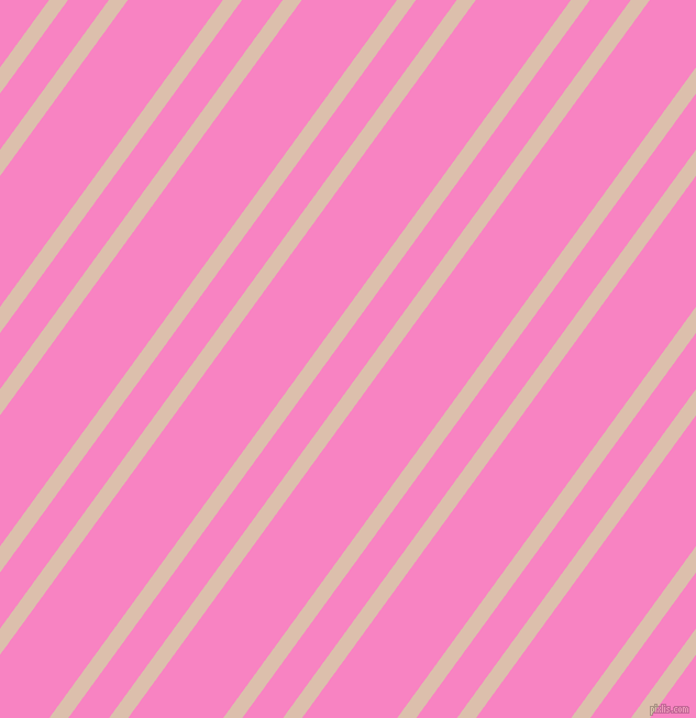 54 degree angle dual stripe line, 14 pixel line width, 30 and 70 pixel line spacing, Just Right and Tea Rose dual two line striped seamless tileable