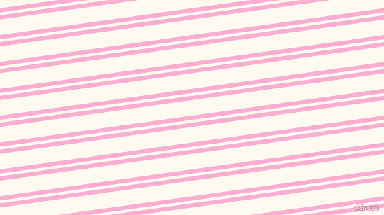 8 degree angle dual stripes lines, 6 pixel lines width, 4 and 22 pixel line spacing, Lavender Pink and Floral White dual two line striped seamless tileable