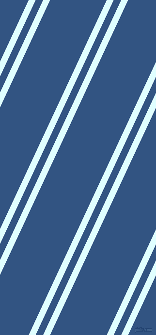 65 degree angle dual stripes line, 13 pixel line width, 14 and 106 pixel line spacing, Light Cyan and St Tropaz dual two line striped seamless tileable