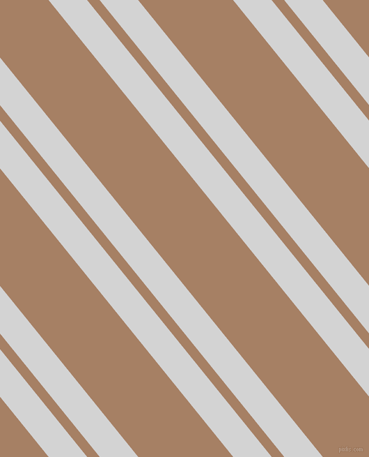 129 degree angles dual striped lines, 43 pixel lines width, 14 and 106 pixels line spacing, Light Grey and Medium Wood dual two line striped seamless tileable