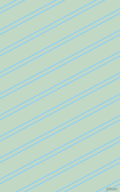 28 degree angle dual striped line, 3 pixel line width, 10 and 46 pixel line spacing, Light Sky Blue and Edgewater dual two line striped seamless tileable