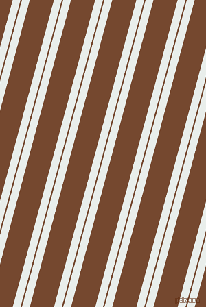 75 degree angle dual stripes line, 11 pixel line width, 2 and 34 pixel line spacing, Lily White and Cape Palliser dual two line striped seamless tileable