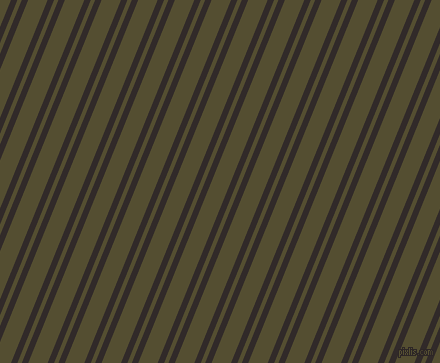 68 degree angles dual stripes line, 6 pixel line width, 4 and 18 pixels line spacing, Livid Brown and Thatch Green dual two line striped seamless tileable