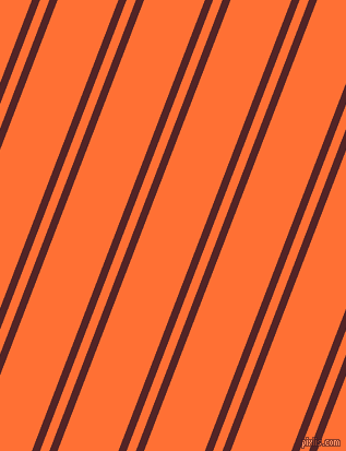 69 degree angles dual stripes line, 7 pixel line width, 8 and 52 pixels line spacing, Lonestar and Burnt Orange dual two line striped seamless tileable