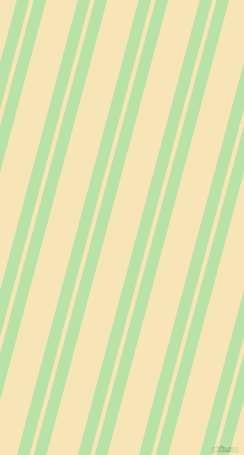 75 degree angle dual stripes lines, 17 pixel lines width, 6 and 43 pixel line spacing, Madang and Barley White dual two line striped seamless tileable