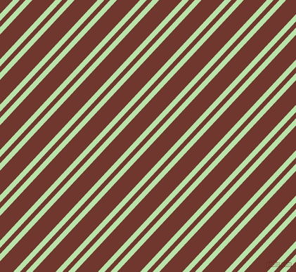 47 degree angle dual stripe lines, 7 pixel lines width, 6 and 24 pixel line spacing, Madang and Mocha dual two line striped seamless tileable