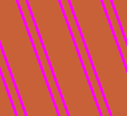110 degree angles dual stripe lines, 10 pixel lines width, 22 and 98 pixels line spacing, Magenta and Ecstasy dual two line striped seamless tileable
