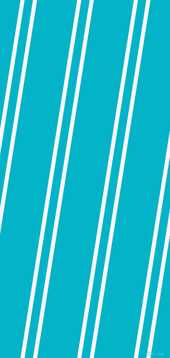 81 degree angles dual stripes line, 8 pixel line width, 16 and 77 pixels line spacing, Magnolia and Iris Blue dual two line striped seamless tileable