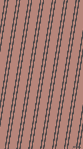 81 degree angle dual stripes lines, 5 pixel lines width, 6 and 29 pixel line spacing, Matterhorn and Brandy Rose dual two line striped seamless tileable