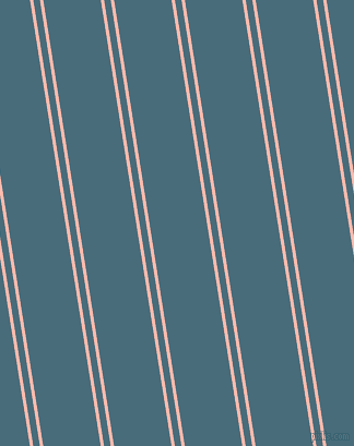 99 degree angle dual stripes line, 3 pixel line width, 6 and 52 pixel line spacing, Melon and Bismark dual two line striped seamless tileable