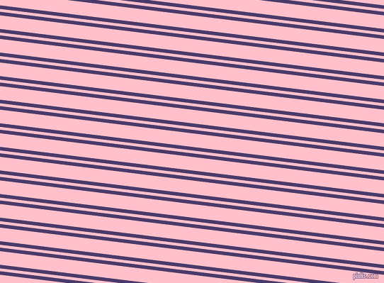 173 degree angles dual striped lines, 5 pixel lines width, 4 and 19 pixels line spacing, Meteorite and Pink dual two line striped seamless tileable