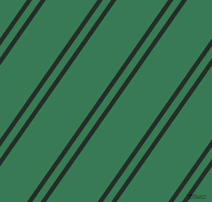 55 degree angle dual stripes line, 9 pixel line width, 14 and 87 pixel line spacing, Midnight Moss and Amazon dual two line striped seamless tileable