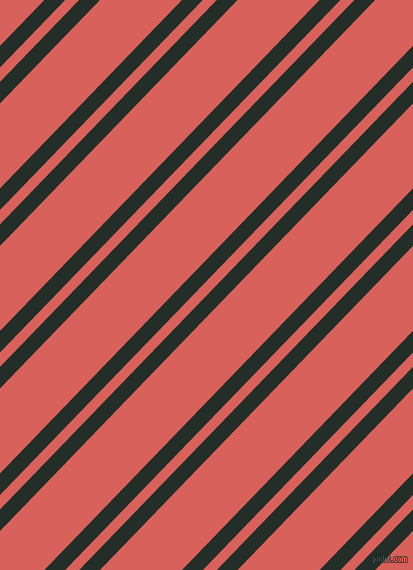46 degree angles dual striped line, 15 pixel line width, 10 and 59 pixels line spacing, Midnight Moss and Roman dual two line striped seamless tileable