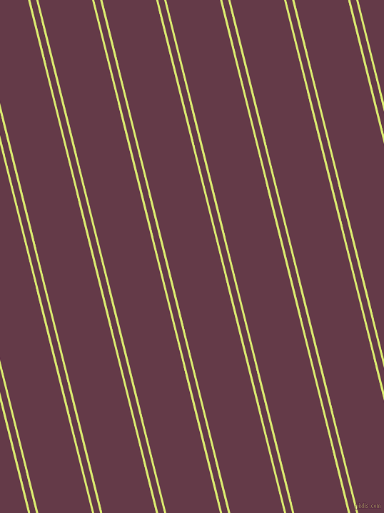 104 degree angle dual stripe lines, 3 pixel lines width, 8 and 73 pixel line spacing, Mindaro and Tawny Port dual two line striped seamless tileable