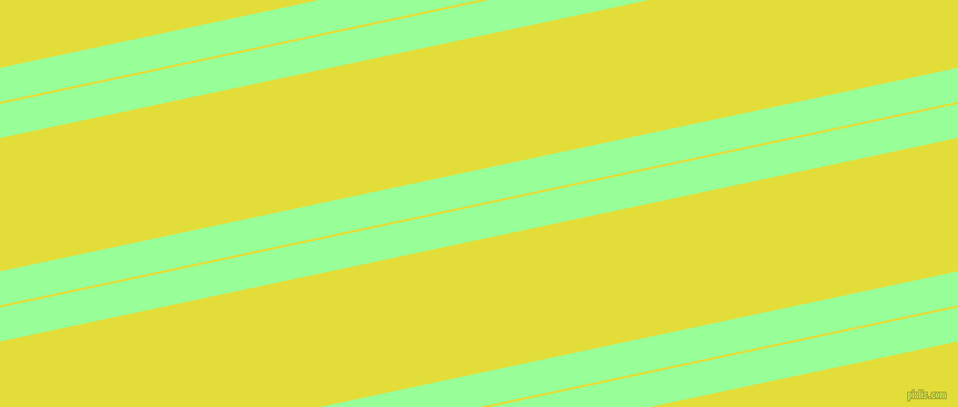 12 degree angle dual stripe lines, 30 pixel lines width, 2 and 118 pixel line spacing, Mint Green and Starship dual two line striped seamless tileable