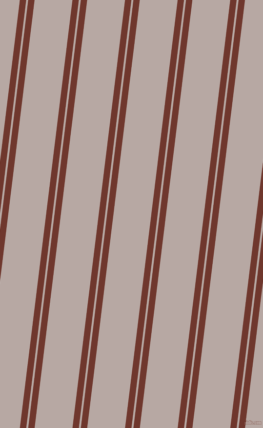 83 degree angles dual striped line, 13 pixel line width, 4 and 77 pixels line spacing, Mocha and Martini dual two line striped seamless tileable