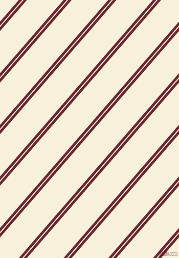 49 degree angle dual striped line, 5 pixel line width, 2 and 54 pixel line spacing, Monarch and Apricot White dual two line striped seamless tileable