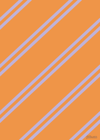43 degree angles dual stripe line, 10 pixel line width, 10 and 84 pixels line spacing, Moon Raker and Sea Buckthorn dual two line striped seamless tileable