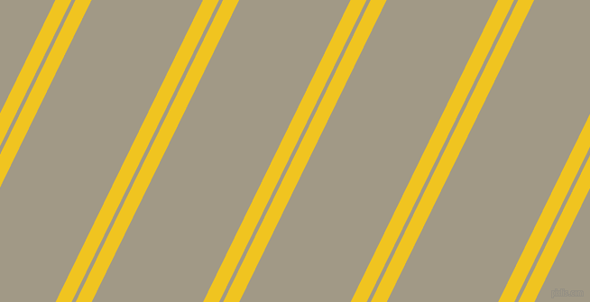 64 degree angle dual stripe line, 16 pixel line width, 4 and 111 pixel line spacing, Moon Yellow and Nomad dual two line striped seamless tileable