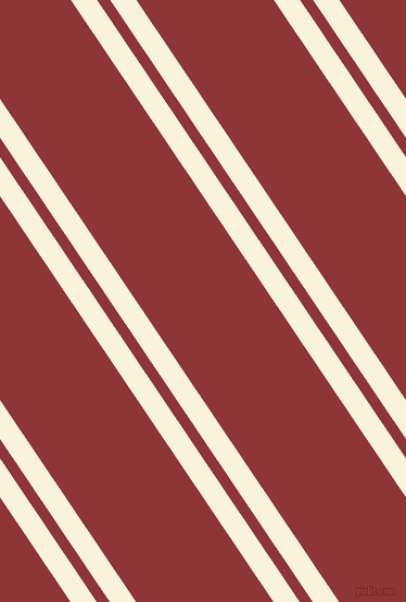 124 degree angles dual stripes line, 20 pixel line width, 10 and 105 pixels line spacing, Off Yellow and Well Read dual two line striped seamless tileable